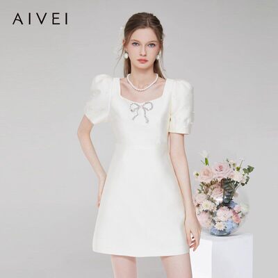 AIVEI/艾薇2023夏季连衣裙专柜正品Q0360146-1780