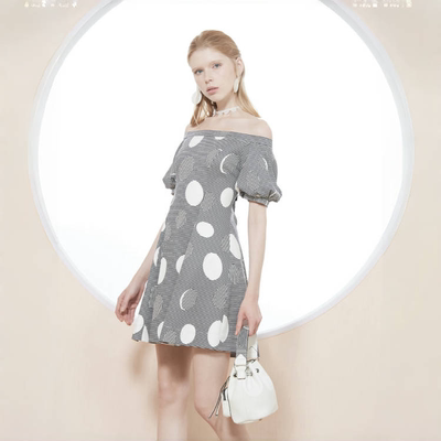 【清仓】AIVEI艾薇2019夏季专柜正品连衣裙L7204002-1680