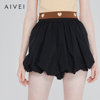 AIVEI/艾薇2023春季短裤子专柜正品Q01W0032-980