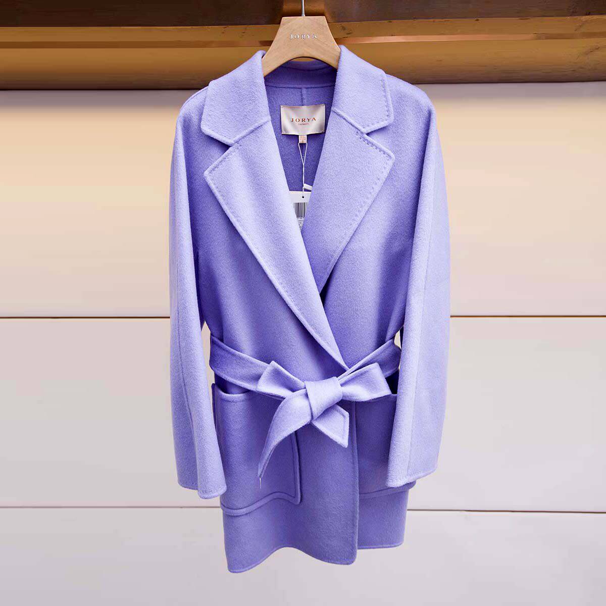 JORYA/卓雅毛呢外套女大衣2022冬季专柜正品O164001E-8880