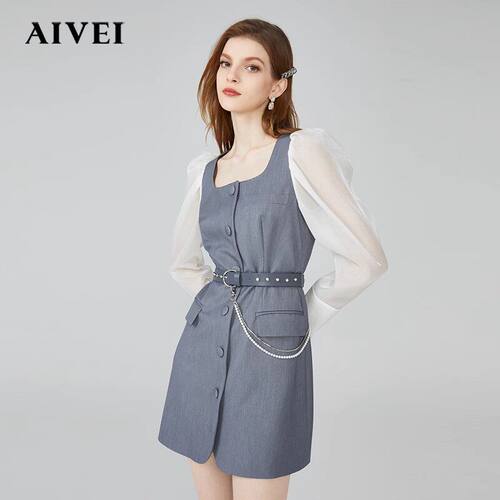 AIVEI/艾薇 洋装2021秋季专柜正品N0560151-A-1880