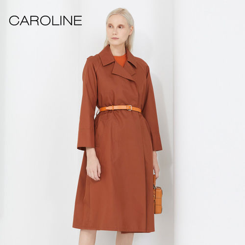 CAROLINE卡洛琳2020春季专柜正品女风衣外套M6003004-3780