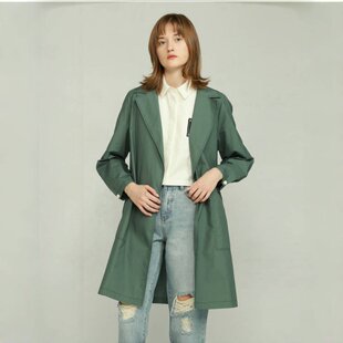CAROLINE/卡洛琳女风衣外套2021春季专柜N60D2602-1-3380