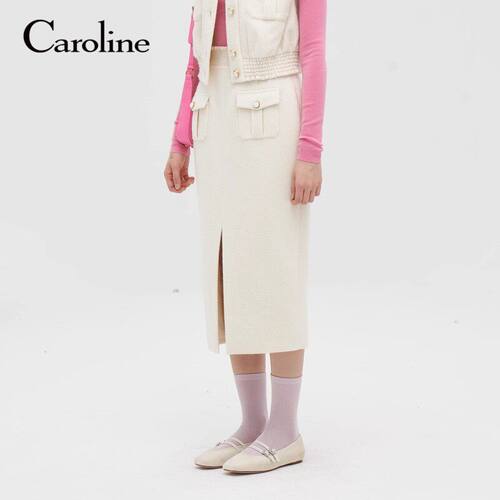 CAROLINE/卡洛琳2023秋季半身裙子专柜正品P645302C-2380