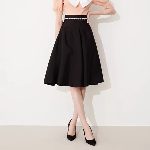 CAROLINE/卡洛琳2023夏半身裙子
