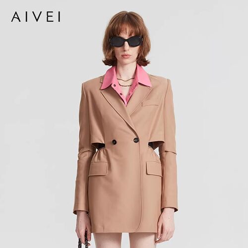 AIVEI/艾薇2023春季外套上衣专柜正品P712002B-2380