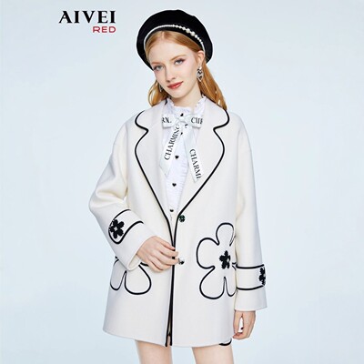 AIVEI/艾薇20秋季毛呢上