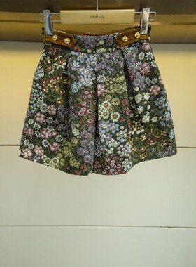 JORYA/卓雅花色阔腿短裤裙裤2020冬季专柜正品M16B3302-3280