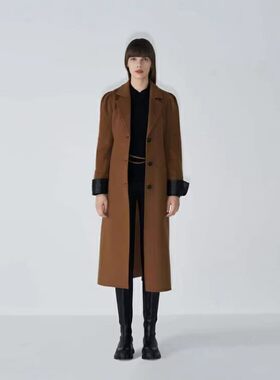 卓雅周末2021秋季专柜正品女大衣N244901C-5880