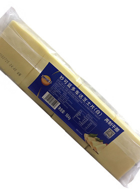 妙可蓝多 黄色车达芝士片984g 原味奶酪片 即食汉堡三明治芝士