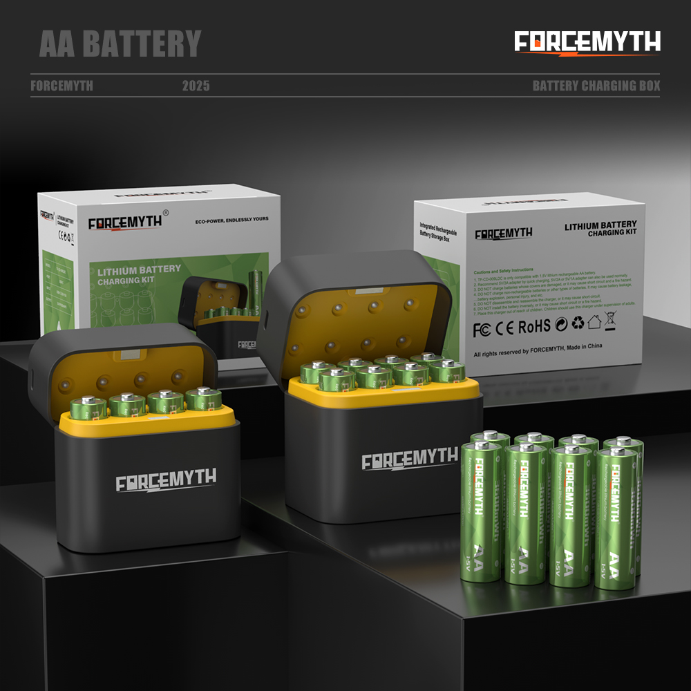 5号充电电池充电仓大容量超强续航快充收纳一体充电仓厂家直销