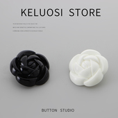 KELUOSI 高档纽扣大衣扣子女风衣儿童外套扣小香羊绒扣百搭毛衣扣