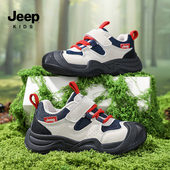 男童运动鞋 2026春秋新款 网面透气儿童鞋 JEEP吉普童鞋 子男孩休闲鞋