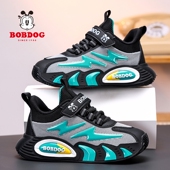 子网面透气儿童篮球鞋 巴布豆童鞋 中大童鞋 2025春秋新款 男童运动鞋