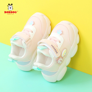 男童运动鞋 巴布豆童鞋 3—5岁婴儿软底宝宝机能鞋 女童学步鞋 秋季