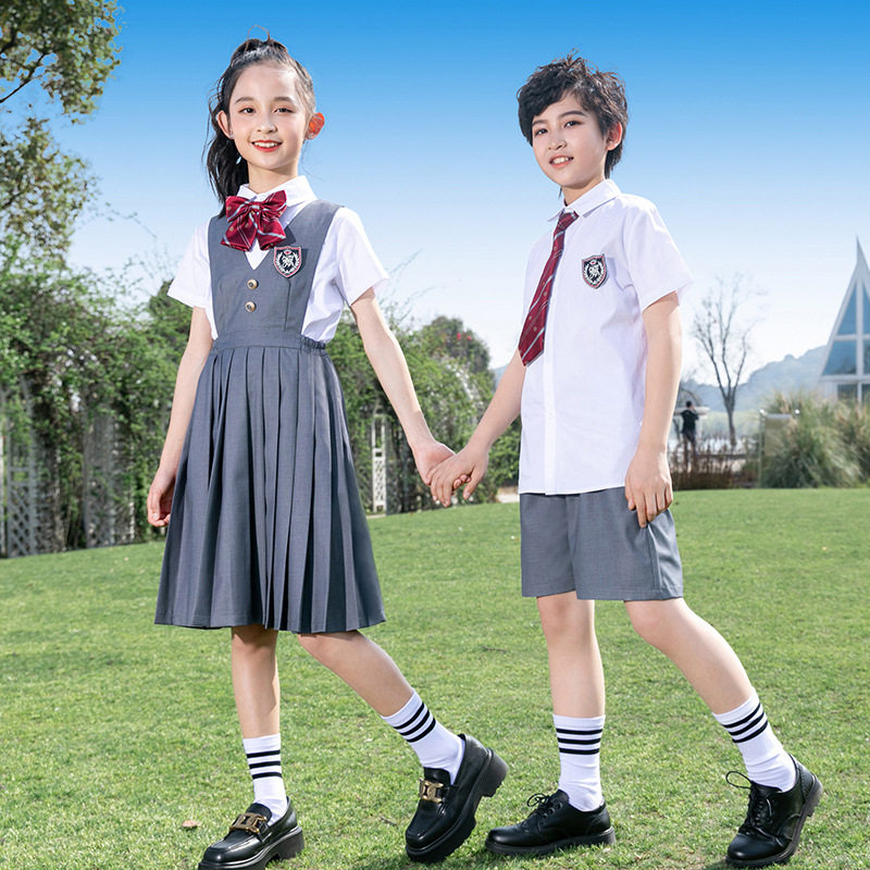 毕业儿童礼服演出服英伦风