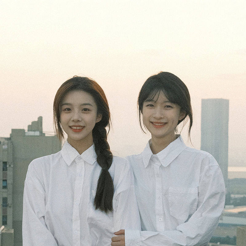 JK制服白衬衫女春秋长袖学院风高初中生运动班服夏短袖毕业表演服
