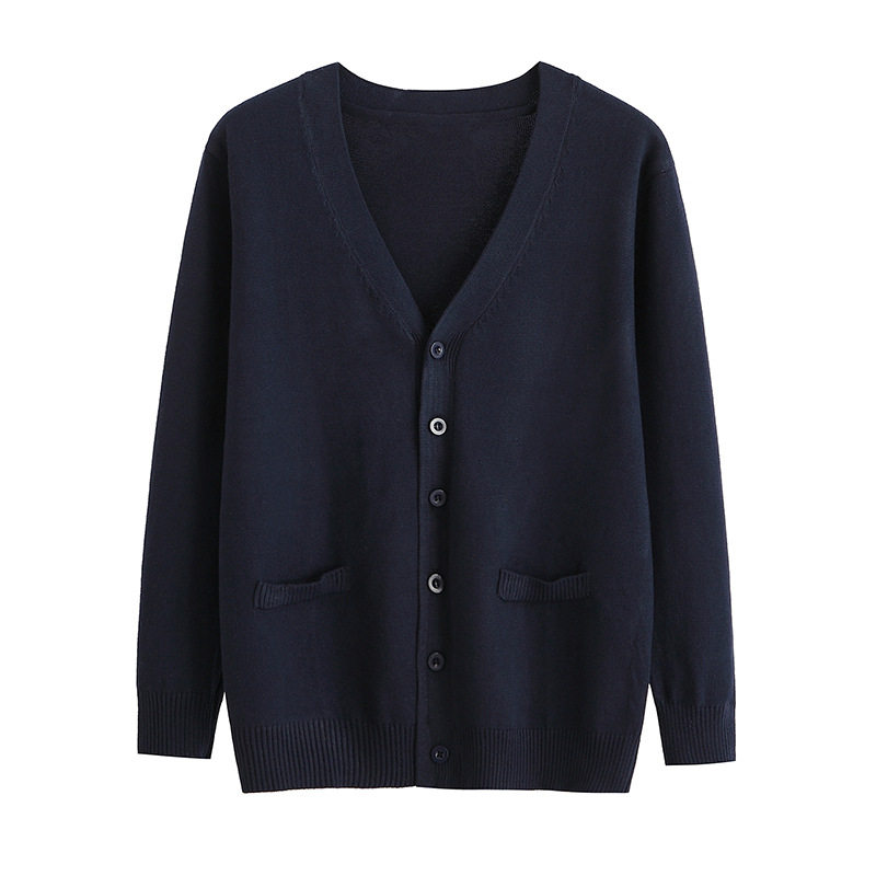 jk制服情侣开衫春秋日常毛衣学院风男女学生合唱班服针织衫表演服