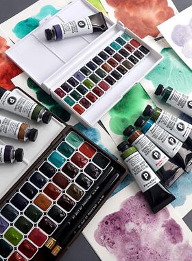 美国DS矿物色水彩颜料分装 进口级水彩颜料细致水彩颜料 闪光珠光