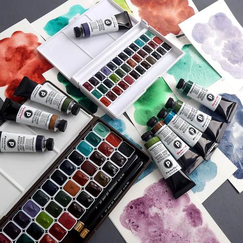 美国DS矿物色水彩颜料分装 进口级水彩颜料细致水彩颜料 闪光珠光