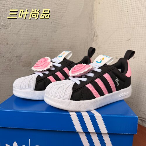 adidas/迪达斯ADIFOMSUPERSTAR女童迪士尼联名款板鞋运动鞋IH7056