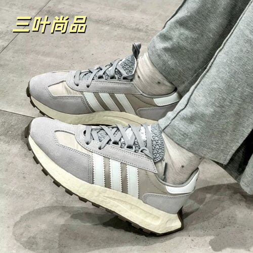 阿迪达斯三叶草E5男女缓震休闲鞋