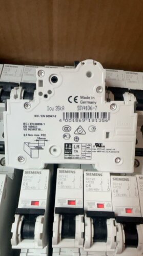 微型断路器 5SY4106-7 5SY41 MCB C6