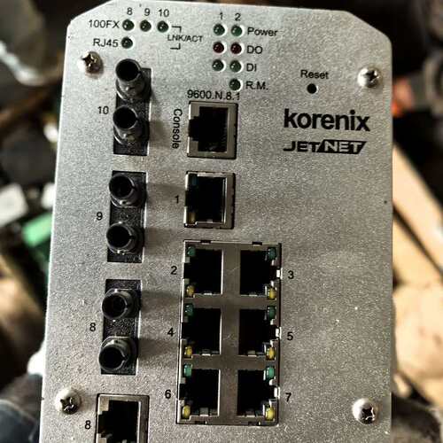 议价Korex科洛理思 JetNet 4510f 工业交换机可维修