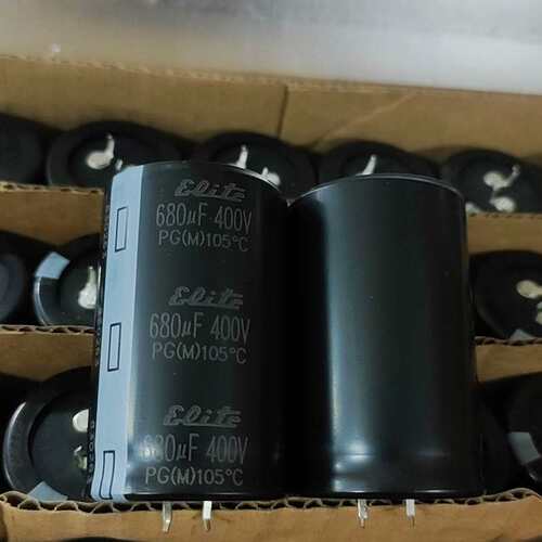 议价400v680uf台产金山牛角脚铝电解电容 680uf400可维修