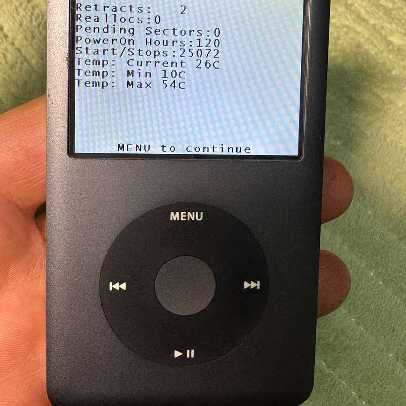 议价iPod Classic 三代 A1238 黑色 160G可维修图片