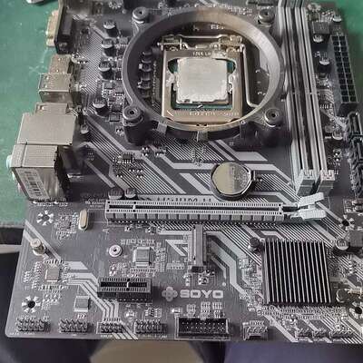 议价SOYO H510M-H 主板 CPU:i3-10105可维修