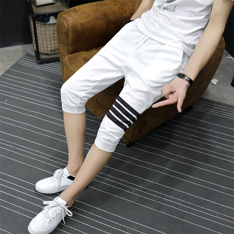 休閑短褲男夏天7分運動褲子2017寬松韓版潮流百搭夏季男生七分褲在類目 男裝, 休閒褲中 - 來自Buy2taobao.com提供專業的淘寶代購服務