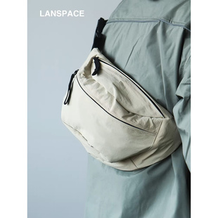 大容量多隔层旅行休闲布包men bag 尼龙包斜挎胸包女式 LAN男式