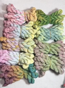 0.5粗细手染段染纯棉线刺绣线绣花线刺子绣线