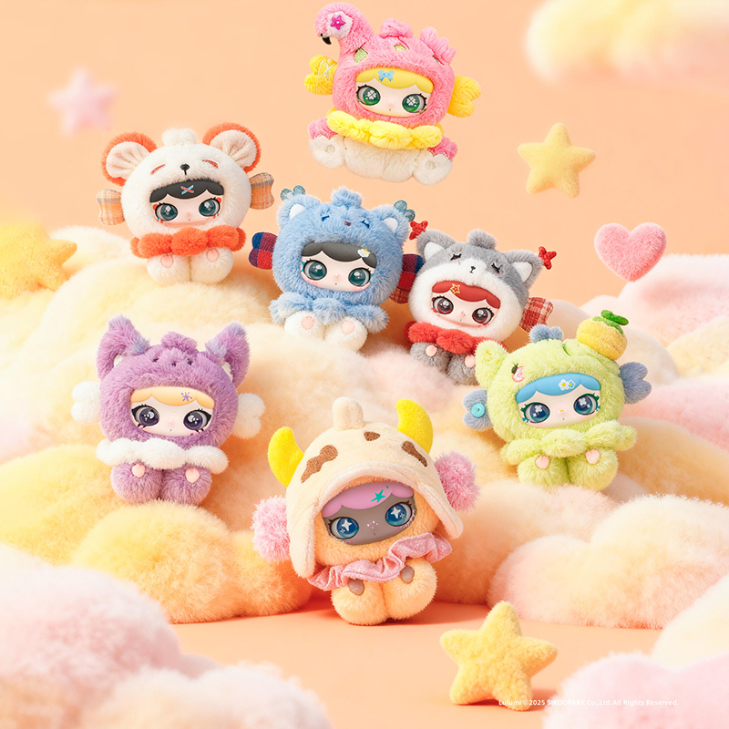 Lulumi云端漫游录盲盒毛绒挂件