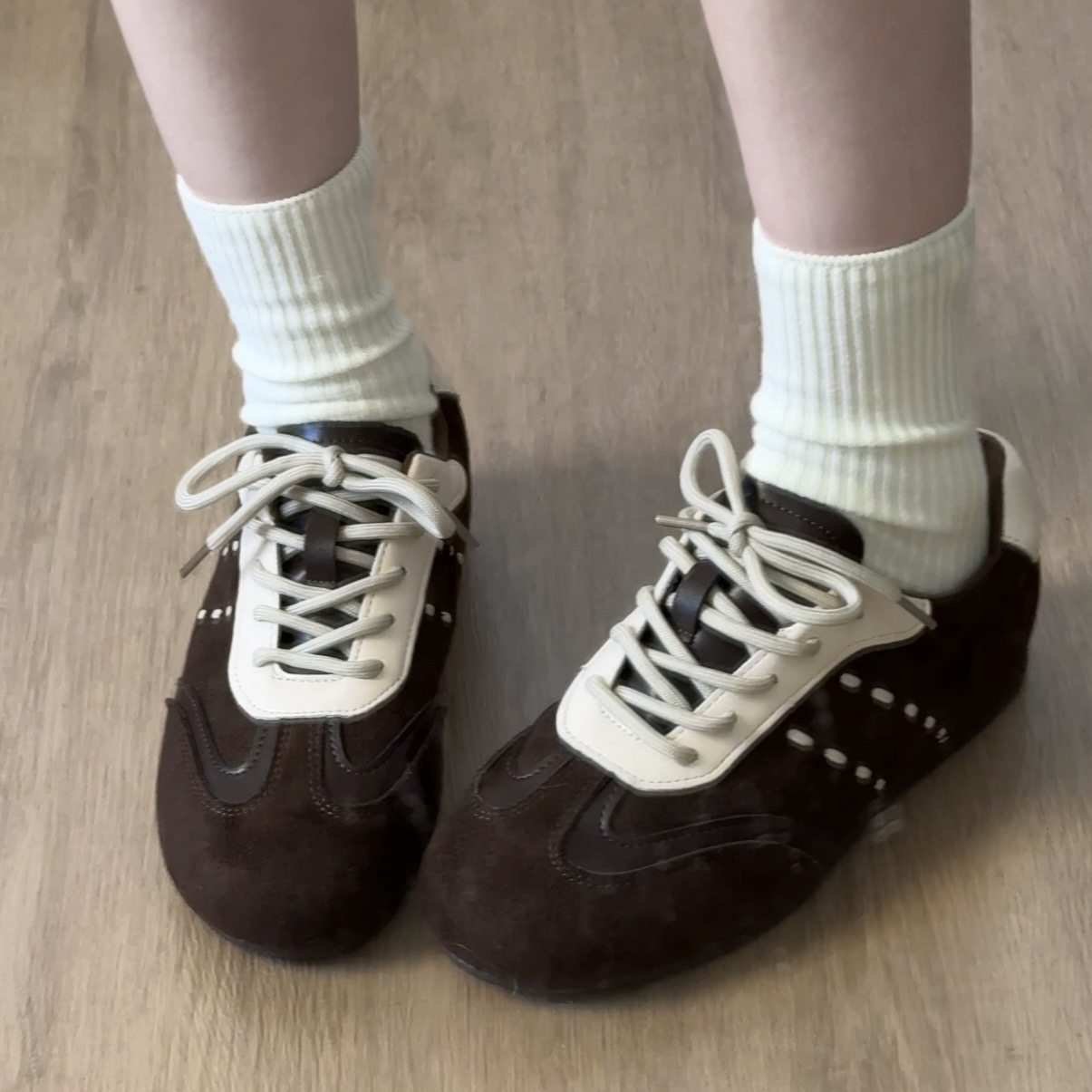 喜番SHOP复古厚底德训鞋女新款春秋轻便百搭配裙子运动板鞋子休闲,女鞋,德训鞋,淘宝优惠券,粉丝福利购,淘宝优惠卷