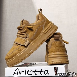 厚底时尚 板鞋 百搭舒适韩版 潮鞋 积梵嘉男鞋 增高休闲鞋 25年冬新款