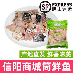 信阳特产筒鲜鱼商城筒鲜鱼河南筒鲜鱼花鲢腌制鱼肉桶鲜鱼顺丰包邮