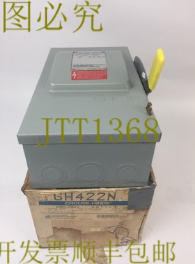 原装供应CROUSE HIND GH422N 保险丝封闭开关 60A 240VAC 3 极 类