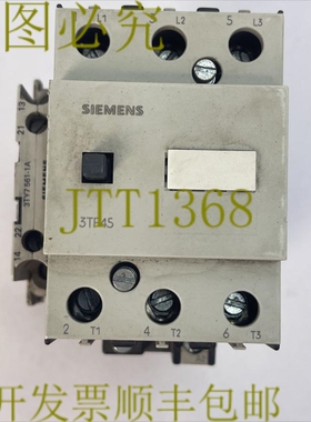 原装供应3TF4522-0B 接触器 45A 600VAC 线圈 24VDC