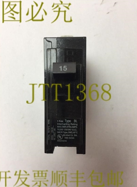 原装供应ITE B115 断路器 120/240VAC 15AMP 1 极 BL 型（12 个一
