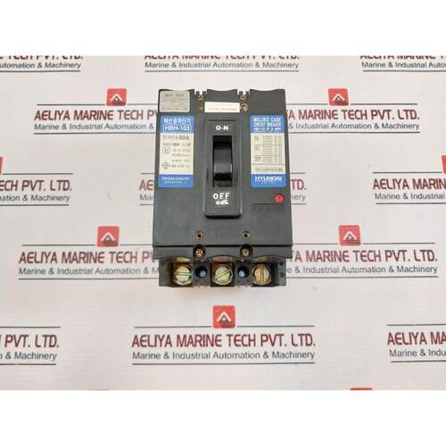 原装供应现代HBH-103 3极塑壳支架 60A 660V 100AF