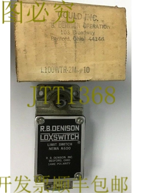 原装供应GOULD RBDENISON 限位开关 L100WTR-2M 触点 10