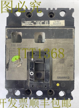 原装供应SQUARE D FAF36100V5885 断路器 100AMP 600VAC 250VDC 3