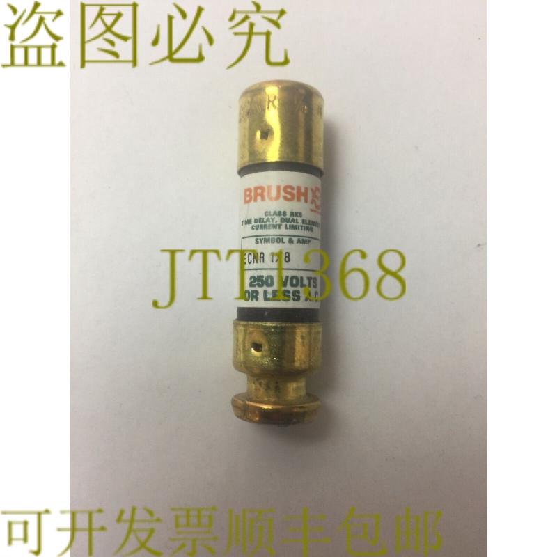 原装供应BRUSH/RELIANCE ECNR 1/8 保险丝 250VAC 1/8AMP（10 件