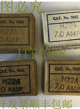 原装供应CUTLER HAMMER 9102 H22A 7.0AMP 加热器LOTOF4
