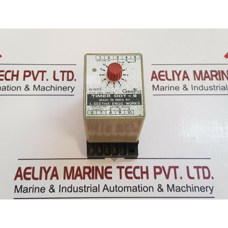 原装供应3X L.Geetha ODT-9 220/415 VAC