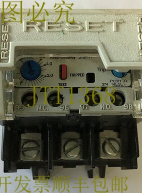 原装供应ALLEN BRADELY 592-A2EA 过载继电器 SER A 电流 1.6-5.0