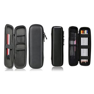 硬壳扁窄长型收纳包20 25 30cm收纳包工具包笔袋笔盒收纳盒多功能