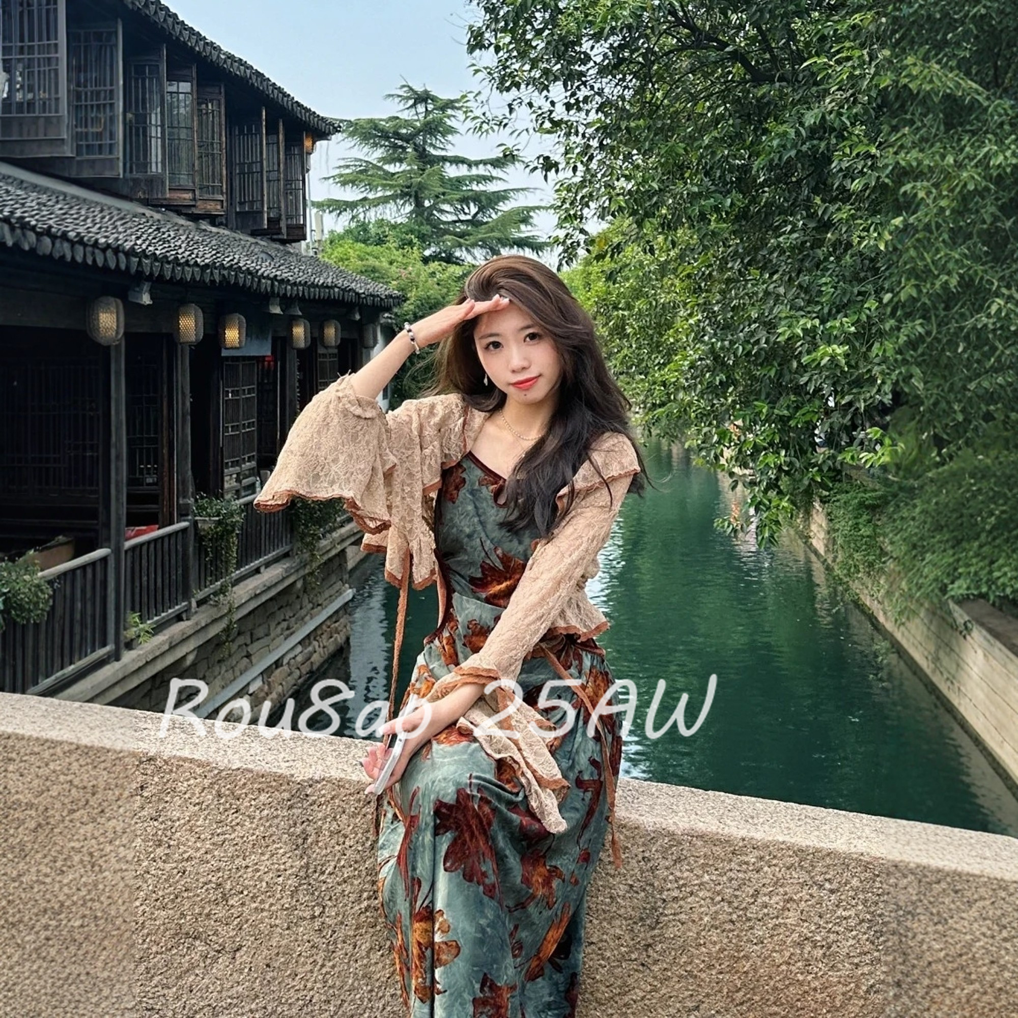 Rou8ao微胖大码女装法式吊带裙开衫两件套女2026春款套装显瘦搭配,女装/女士精品,大码套装,淘宝优惠券,粉丝福利购,淘宝优惠卷